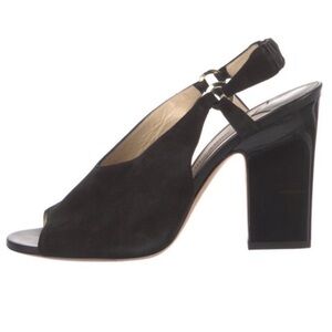 Jimmy Choo Suede Leather Slingback